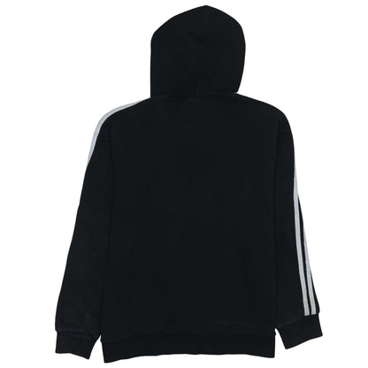 Womens UK Size 10 adidas Black Pullover Hoodie