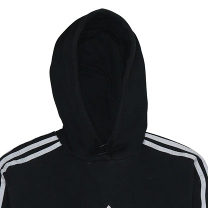 Womens UK Size 10 adidas Black Pullover Hoodie