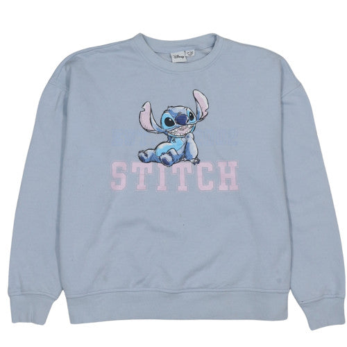 Womens UK Size L Disney Blue Pullover Sweatshirt