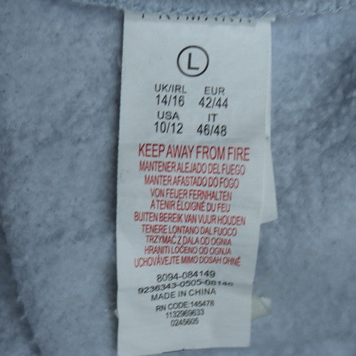 Womens UK Size L Disney Blue Pullover Sweatshirt