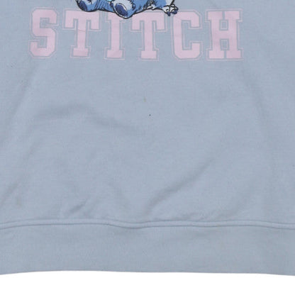 Womens UK Size L Disney Blue Pullover Sweatshirt