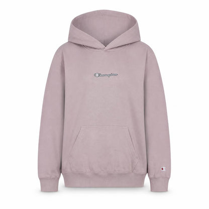 Womens UK Size S Champion Pink Pullover Hoodie