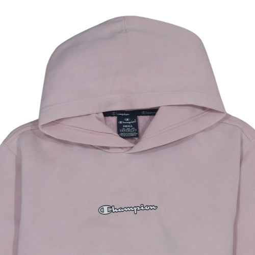Womens UK Size S Champion Pink Pullover Hoodie