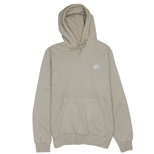 Mens UK Size S Nike Beige Pullover Hoodie