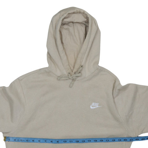 Mens UK Size S Nike Beige Pullover Hoodie