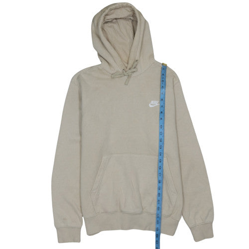 Mens UK Size S Nike Beige Pullover Hoodie