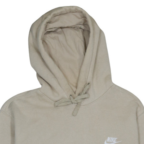 Mens UK Size S Nike Beige Pullover Hoodie