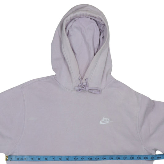 Womens UK Size S Nike Purple Pullover Hoodie