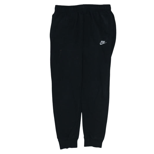 Mens UK Size M Nike Regular Fit Jogger Black Trousers