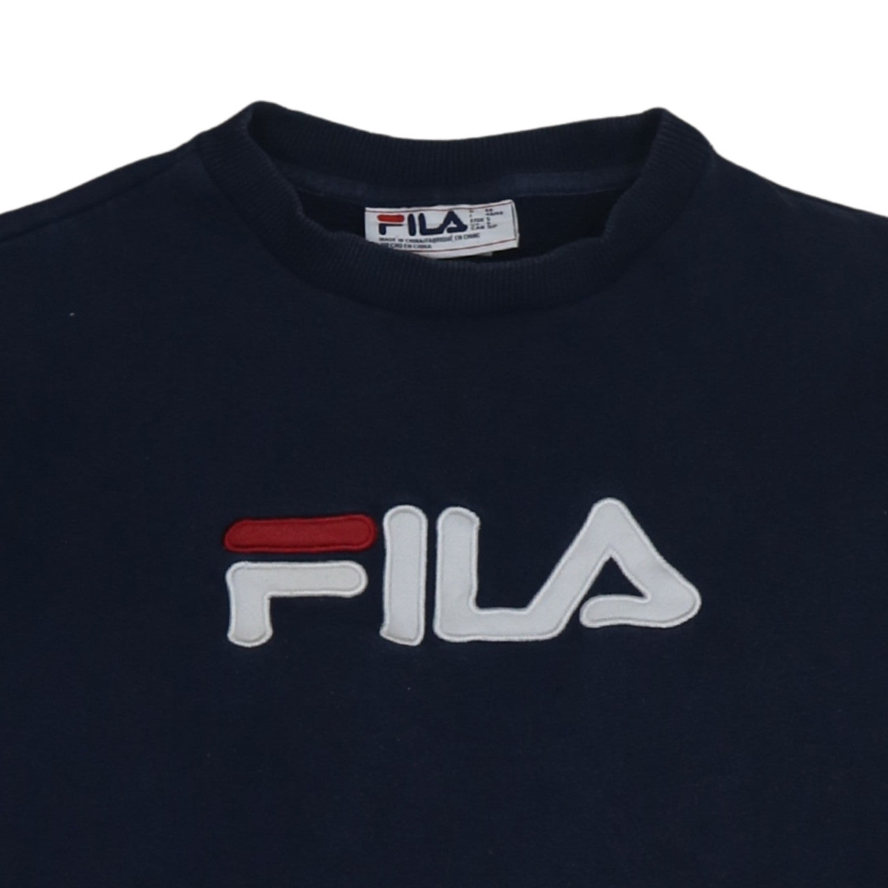 Mens UK Size S FILA Blue Pullover Sweatshirt