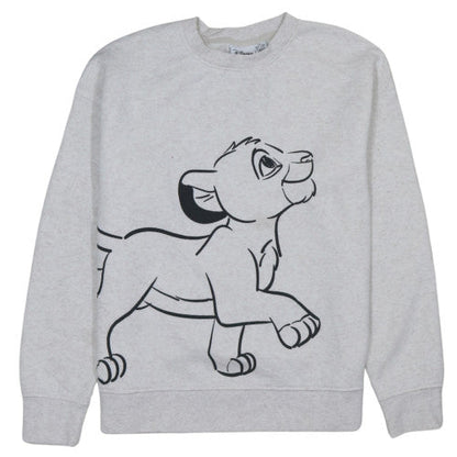Womens UK Size XS Disney Grey Pullover Sweatshirt