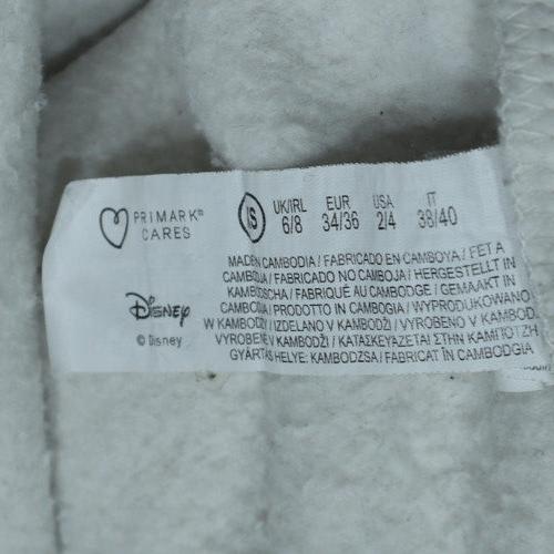Womens UK Size XS Disney Grey Pullover Sweatshirt