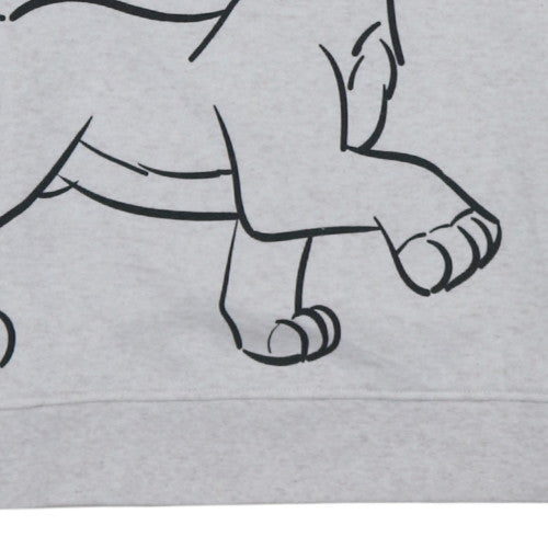 Womens UK Size XS Disney Grey Pullover Sweatshirt