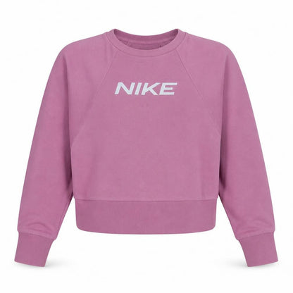 Womens UK Size S Nike Pink Pullover Sweatshirt