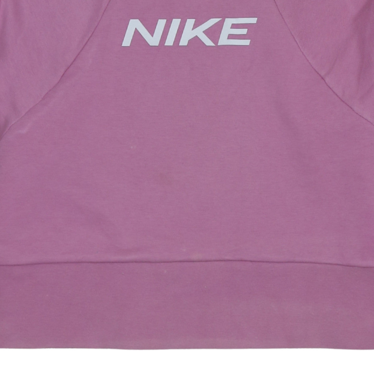 Womens UK Size S Nike Pink Pullover Sweatshirt