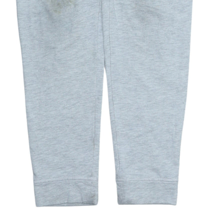 The North Face Boys Grey Jogger Sweatpants L Cotton Blend Activewear