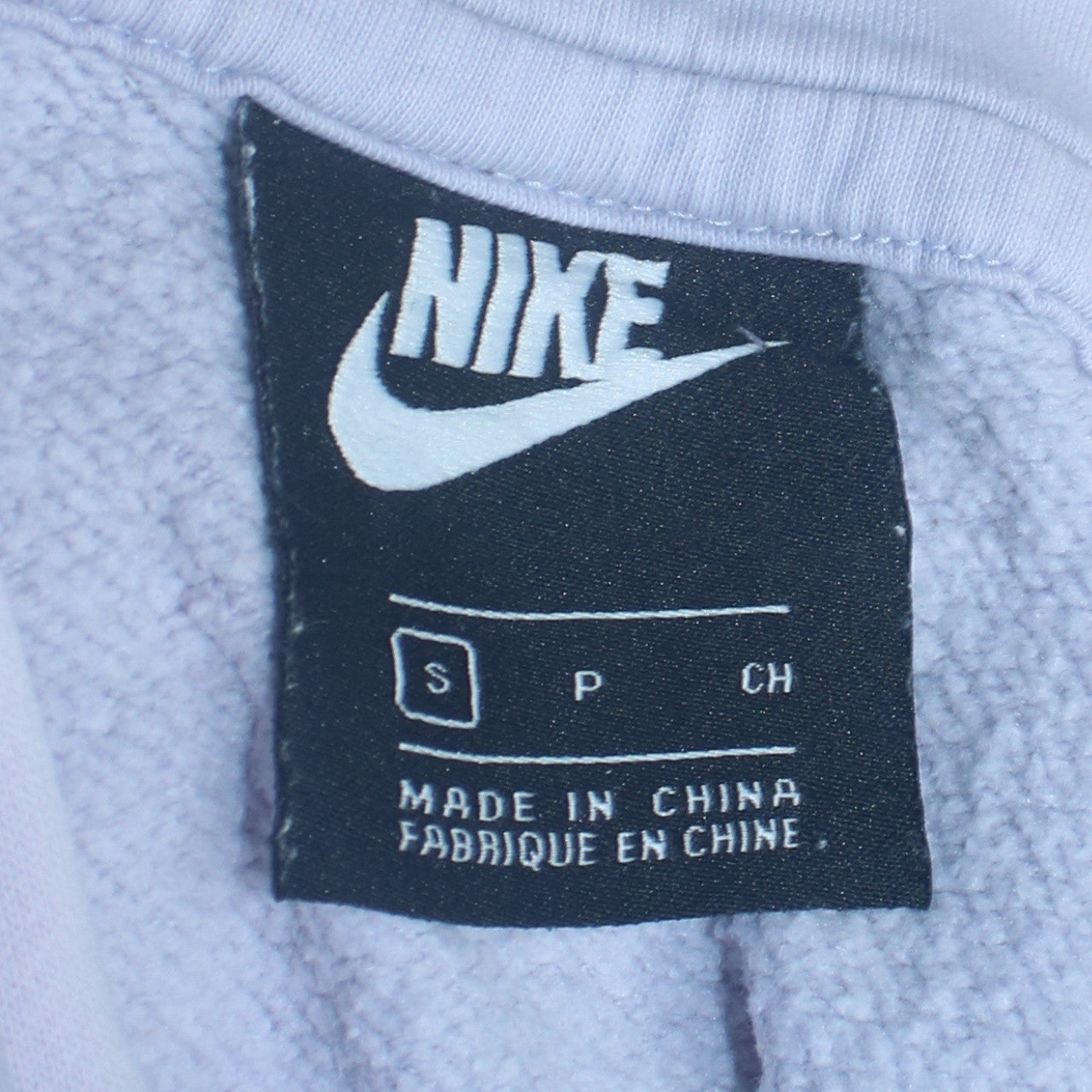 Womens UK Size S Nike Purple Pullover Hoodie