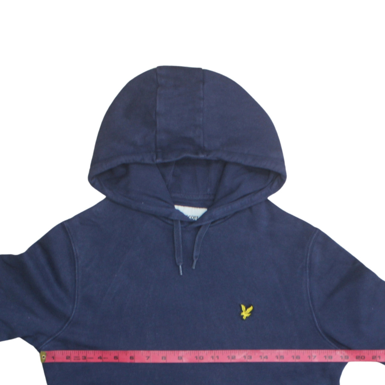 Mens UK Size S Lyle & Scott Blue Pullover Hoodie
