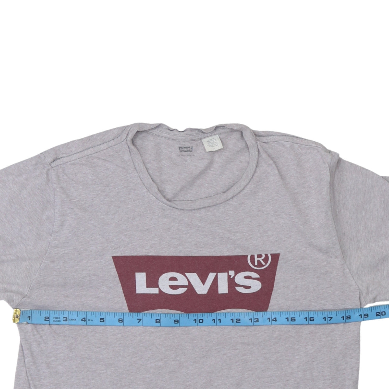 Mens UK Size M Levi's Grey  T-Shirt