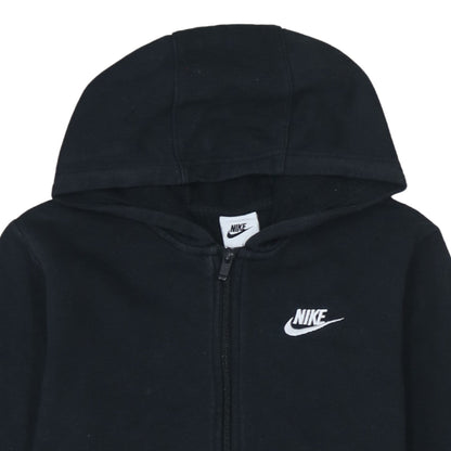 Nike Boys Black Full Zip Fleece Hoodie L 147-158cm