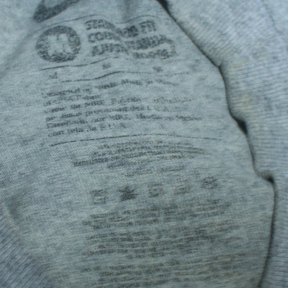 Nike Men's Grey Funny Graphic Run T-Shirt Medium