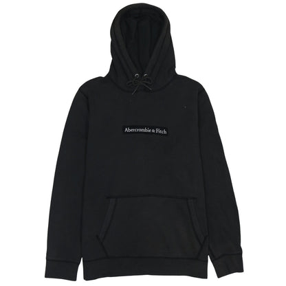 Mens UK Size L Abercrombie & Fitch Black Pullover Hoodie