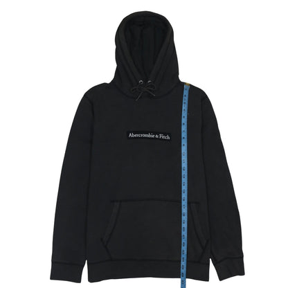 Mens UK Size L Abercrombie & Fitch Black Pullover Hoodie