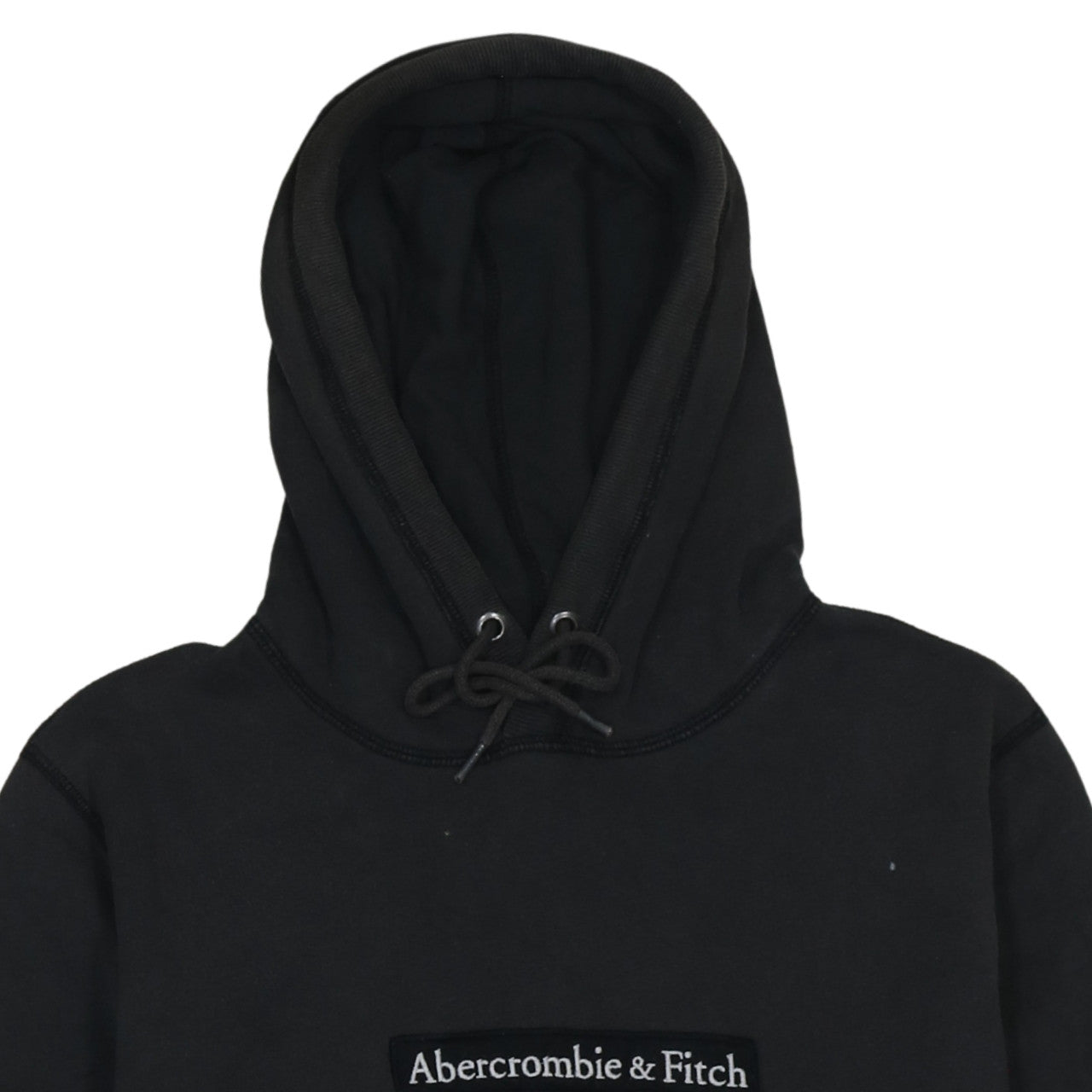 Mens UK Size L Abercrombie & Fitch Black Pullover Hoodie