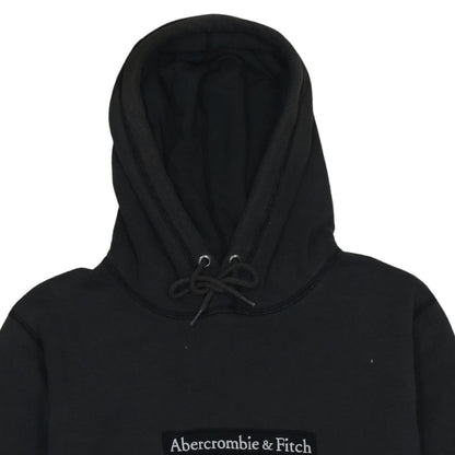 Mens UK Size L Abercrombie & Fitch Black Pullover Hoodie