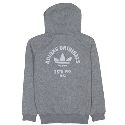 Womens UK Size 12 adidas Grey Full Zip Hoodie