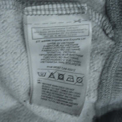 Womens UK Size 12 adidas Grey Full Zip Hoodie