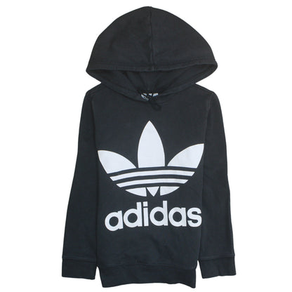 Womens UK Size S adidas Black Pullover Hoodie