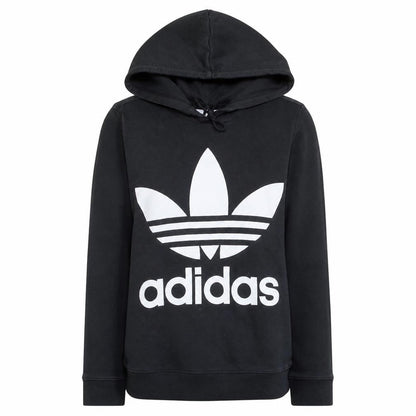 Womens UK Size S adidas Black Pullover Hoodie
