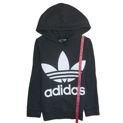 Womens UK Size S adidas Black Pullover Hoodie