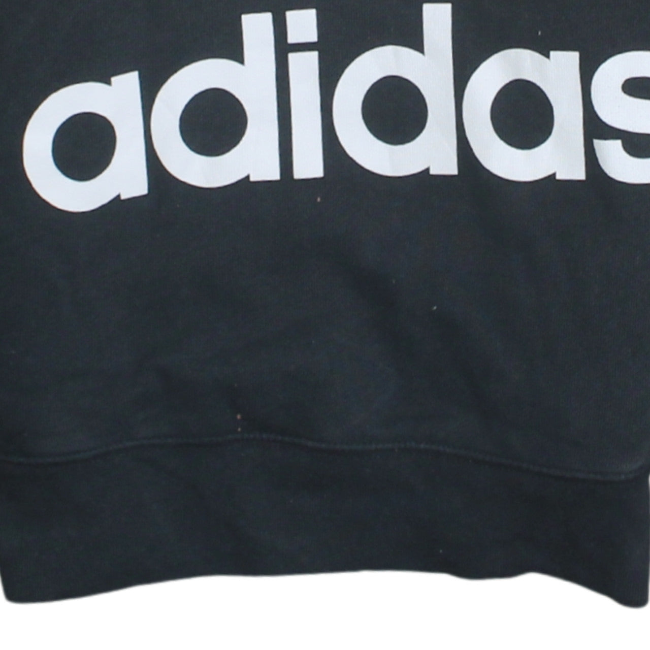 Womens UK Size S adidas Black Pullover Hoodie