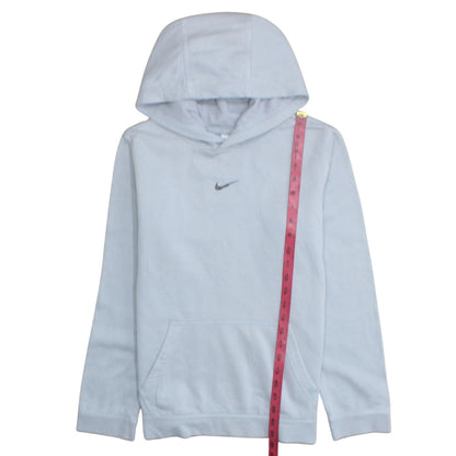 Nike Boys Grey Pullover Hoodie XL Regular Fit Fleece Sweatshirt