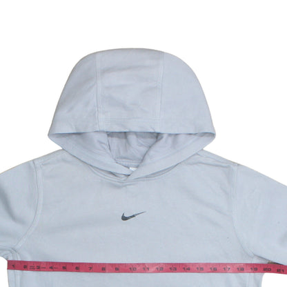 Nike Boys Grey Pullover Hoodie XL Regular Fit Fleece Sweatshirt