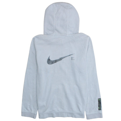 Nike Boys Grey Pullover Hoodie XL Regular Fit Fleece Sweatshirt