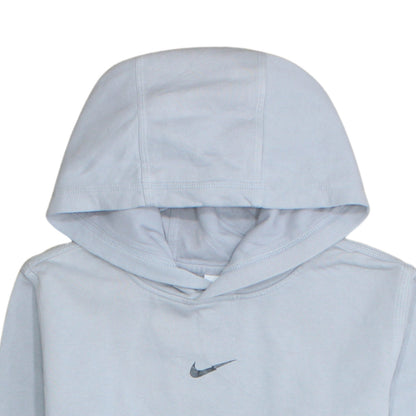 Nike Boys Grey Pullover Hoodie XL Regular Fit Fleece Sweatshirt
