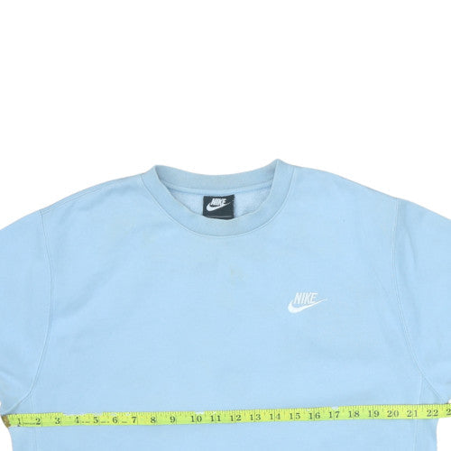 Mens UK Size S Nike Blue Pullover Sweatshirt