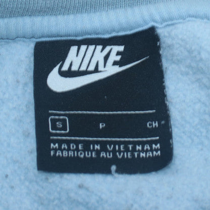 Mens UK Size S Nike Blue Pullover Sweatshirt