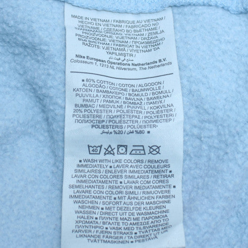 Mens UK Size S Nike Blue Pullover Sweatshirt