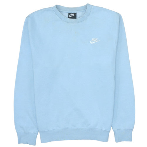 Mens UK Size S Nike Blue Pullover Sweatshirt