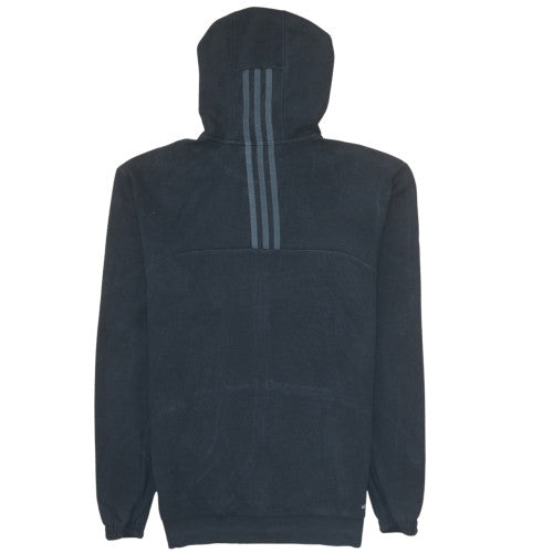 Mens UK Size S adidas Black Full Zip Hoodie