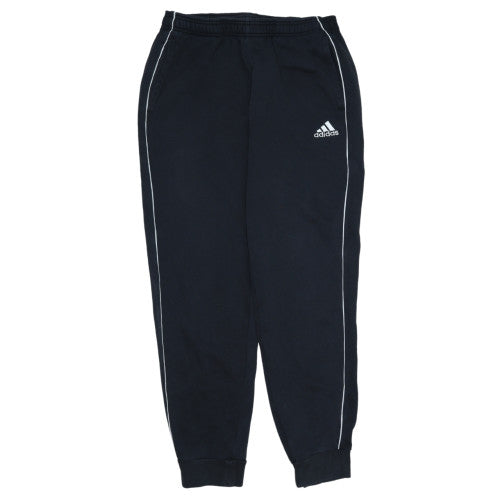 Mens UK Size L adidas Regular Fit Jogger Black Trousers