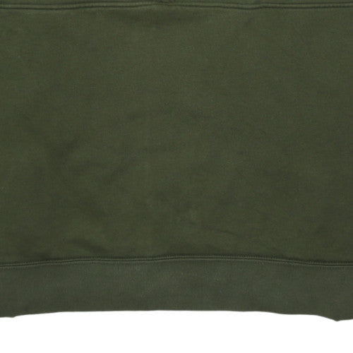 Mens UK Size 2XL Nike Green Henley Sweatshirt