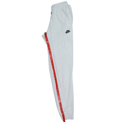 Nike Womens White XS Jogger Sweatpants Elastic Waist Cotton Blend