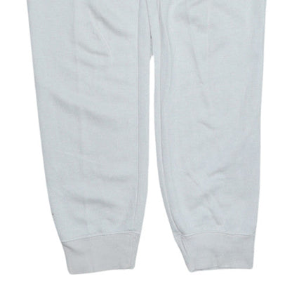 Nike Womens White XS Jogger Sweatpants Elastic Waist Cotton Blend