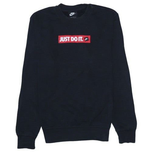Mens UK Size XS Nike Black Pullover Sweatshirt