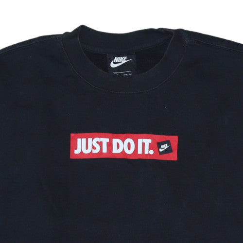 Mens UK Size XS Nike Black Pullover Sweatshirt